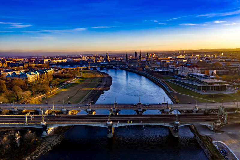 Die Beeindruckendsten Luftbilder Von Dresden